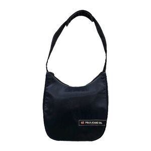 Polo Ralph Lauren Polo Jeans Co VTG Hobo Shoulder Bag Purse Sporty Gorpcore Blue